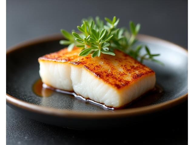 季節の白身魚の炙り